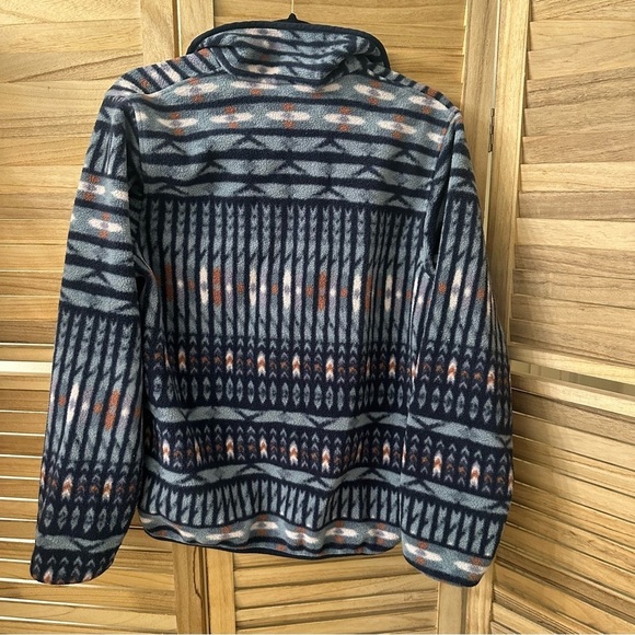 Patagonia Fleece Synchilla Snap-T Pullover Kuta Klash Shadow - Picture 4 of 7